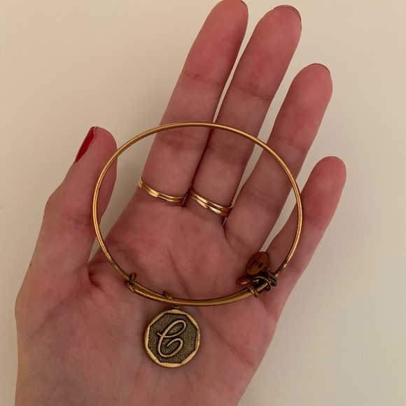 Alex and Ani “C” Initial Bangle - Picture 2 of 2